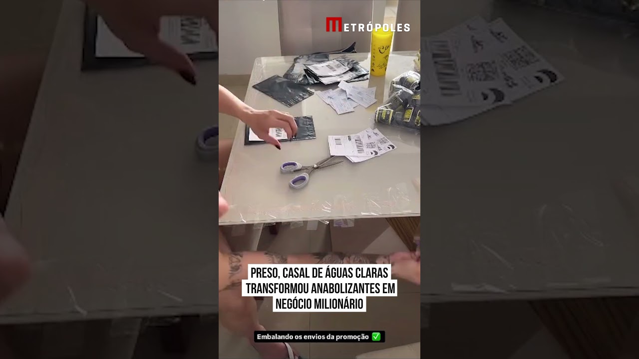 Preso, casal de Águas Claras transformou anabolizantes em negócio milionário