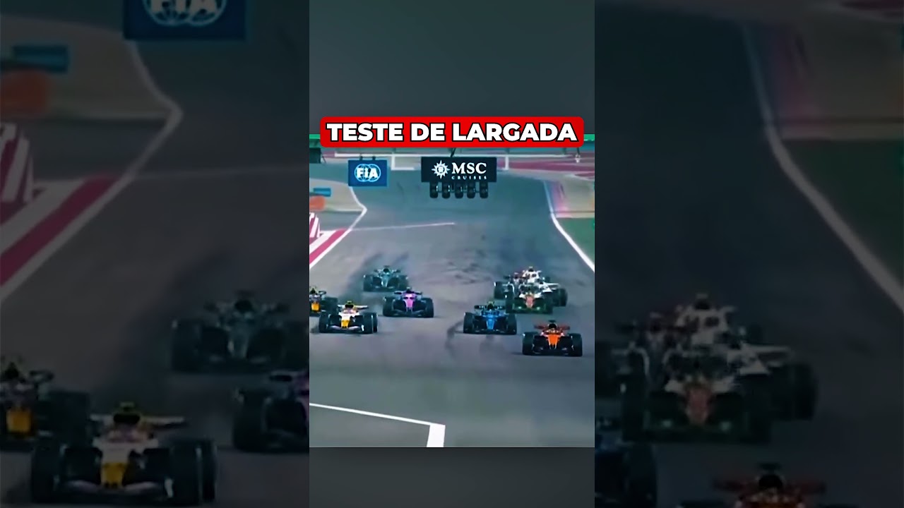 TESTE de LARGADA na F1 em 2026!