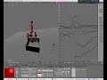 fisicas del game engine a curvas ipo   blender