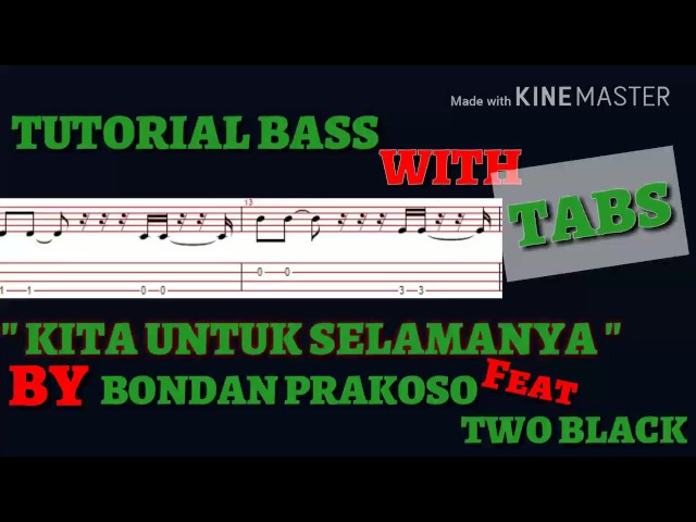 Youtube Tutorial Bass | tutorial bass with tabs kita untuk selamanya by bondan Youtube Tutorial Bass | tutorial bass with tabs kita untuk selamanya by bondan