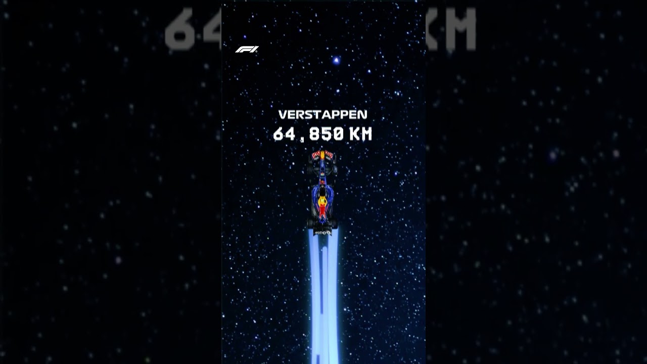 How Far Have F1 Drivers Raced?! 🌕