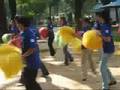 UNS Students with Aerobic show