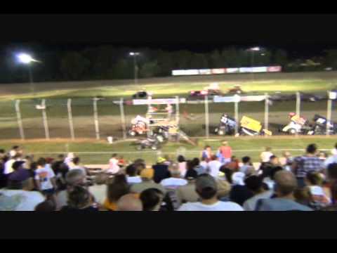 ASCS Midwest And Warrior Region Racing At U S 36 Raceway-A-Main.wmv 
