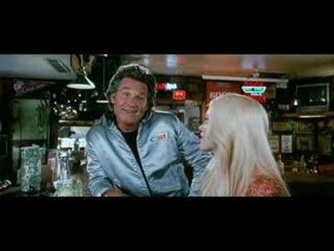 Kurt Russell - This was a cool extra on the 2-Disc DEATH PROOF DVD. It's a ten-minute bit about how Kurt Russell really fit into the role of