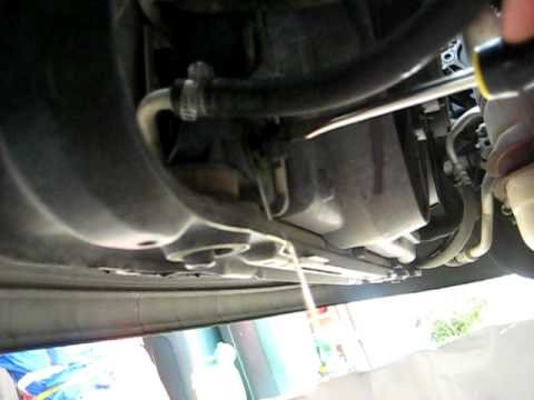 how to drain radiator 2001 ford taurus