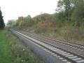BR 143 mit Dostos auf dem Weg nach Süden bei Rheinbreitbach