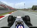 GP4 Raikönnen crash at Barcelona, Spain GP4 Raikönnen crash at Barcelona, Spain