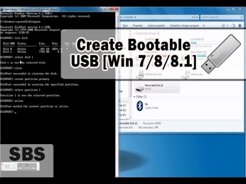 how to make a bootable usb windows 7