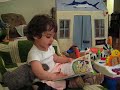 Daisy reads Amelia Bedelia