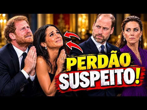 🔥 MEGHAN E HARRY QUEREM PEDIR PERDÃO MAS WILLIAM E KATE QUEREM DISTÂNCIA