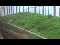JR東海　東海道本線車窓　島田～浜松（大井川蒸気追い抜き）
