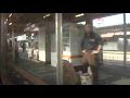 JR東海　東海道本線車窓　島田～浜松（大井川蒸気追い抜き）