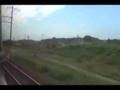 JR東海　東海道本線車窓　島田～浜松（大井川蒸気追い抜き）
