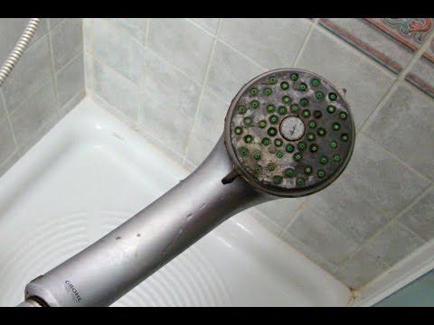 Duschkopf entkalken