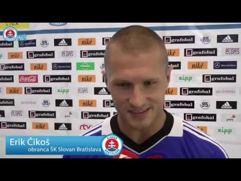 Pasienky - Erik Čikoš pred veľmi náročným zápasom play-off Ligy majstrov proti bieloruskému majstrovi BATE Borisov.