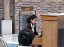 mon audition de piano, in the chapelle GSSB