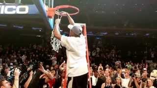 Bryce Cotton Cutting The Net Down