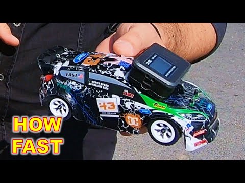 The Actual Outdoor Top Speed of 1/28 Scale WLTOYS K989 On Road RC Car