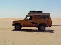 Landcruiser aan een veer