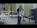 Trip to Westerly Middle School - The big Picture Project - Obama in beads - PhotoPearls