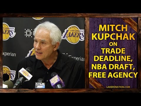Video: Lakers GM Kupchak On NBA Draft, 2015 Free Agency, NBA Trade Deadline