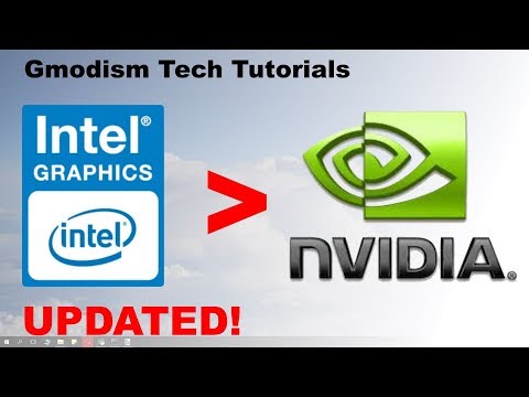 How to switch from Intel HD graphics to dedicated Nvidia graphics card [Working 2019]