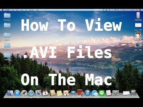 how to play avi on mac