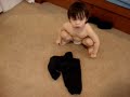 Toddler dressing himself Toddler dressing himself