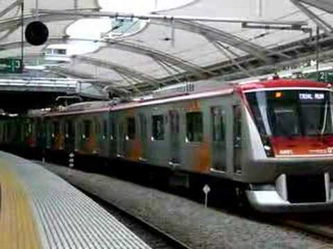 東急6000系6101F（試運転）　梶が谷[2]