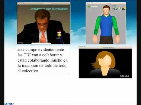Avatar 3D para personas con discapacidad auditiva