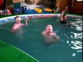 Carida at the pool