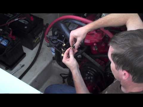 how to bleed volvo penta power steering