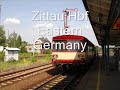 Train  around East German Czech border