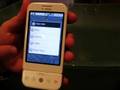 T-Mobile G1 Google Android phone expanded demo