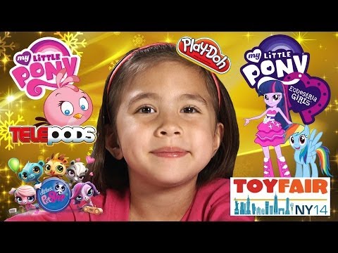 My Little Pony EQUESTRIA GIRLS Rainbow Rocks, PLAY DOH, Angry Birds STELLA - TOY FAIR 2014
