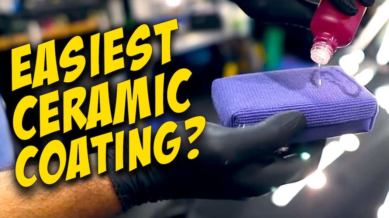 Easiest Way To Apply A Ceramic Coating Without A Panel Wipe! #detailingtips #detailing