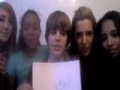Justin Bieber Behind the Scenes School Gyrls cast