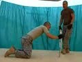 Army sword duel