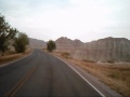 The Badlands some at speeds up to 150 mph