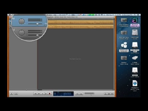 how to isolate tracks in garageband