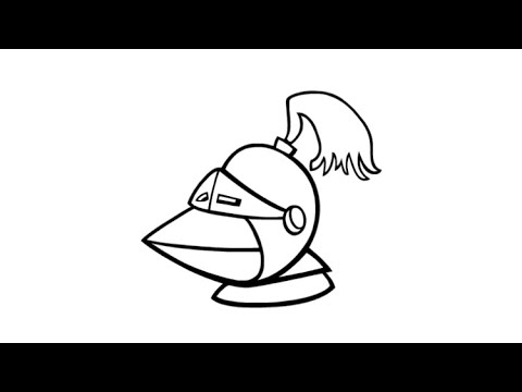 video-linktoworks-How to Draw a Knight Armour Helmet | Drawing a Close ...
