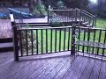 Large deck after oiling treatment - The Top Deck