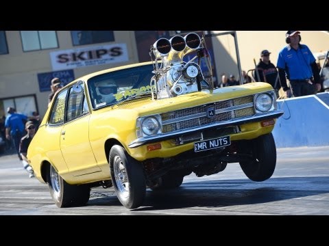 drag - Qualifying and elimination action from round 3 of the APSA Pro Street Shootout held at Sydney Dragway. Features, V8, rotary and turbo 6 cylinder powered vehi...