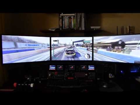 3 MONITOR GAMING SETUP USING NVIDIA GTX 680 SINGLE CARD
