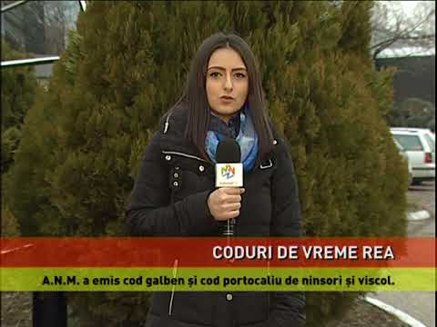 Cod galben și cod portocaliu de ninsori și viscol