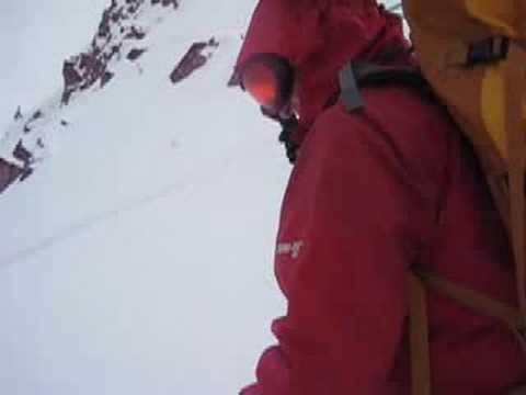 Skiing Steep