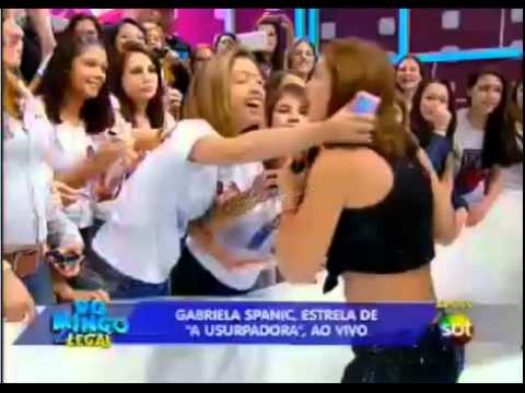 Vídeo: Participação COMPLETA de Gabriela Spanic no último Domingo Legal