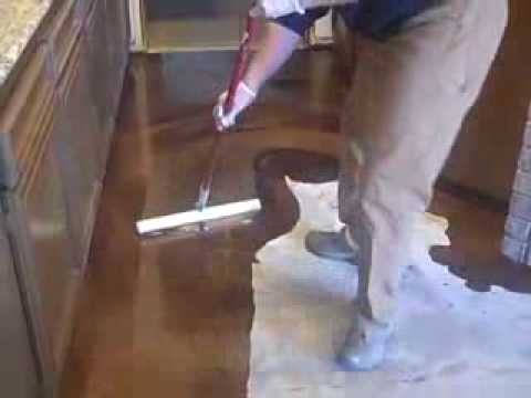 how to paint a concrete floor
