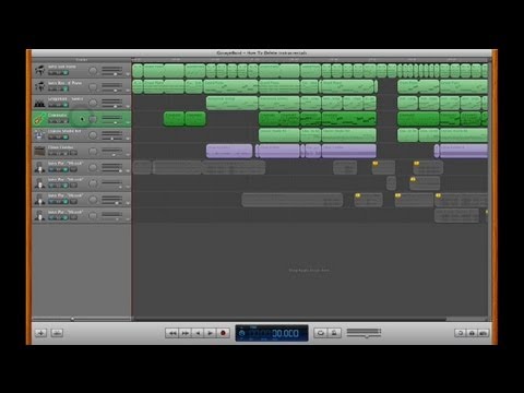 how to isolate tracks in garageband