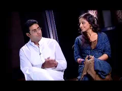 Vidya Balan and Abhishek Bachchan promote Paa as a couple